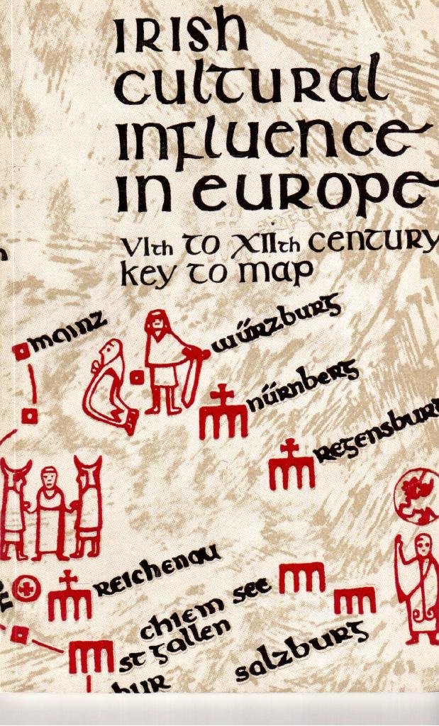Irish cultural influence in Europe. Vlth to Xllth century key to map