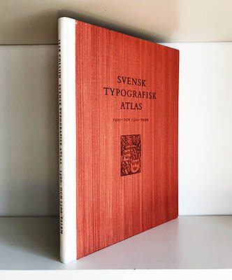Isak Collijn : Svensk typografisk atlas