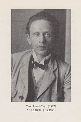 Ivar Dahlberg : 'Och bröderna lyfta vi opp'. Några erindringar om Carl Landelius' liv och gärning