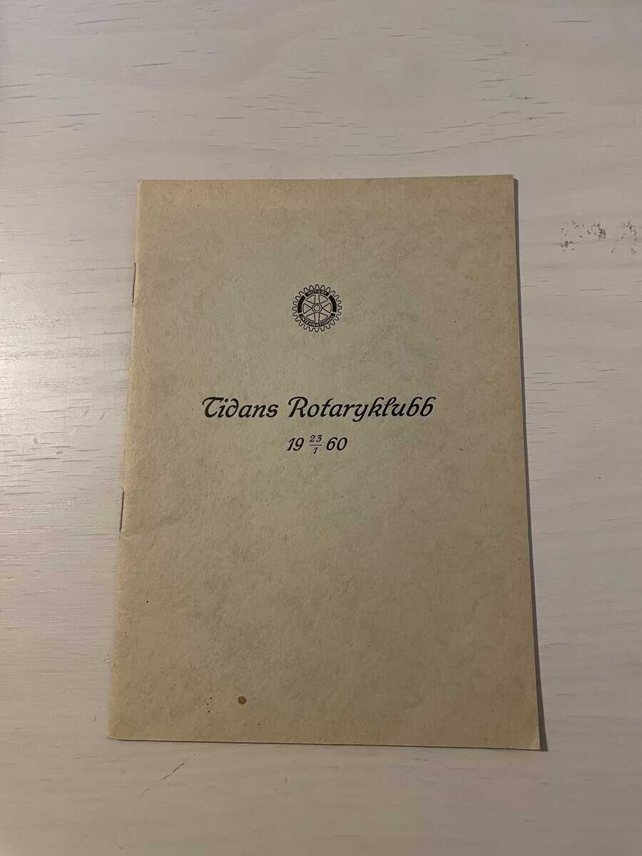 Ivar Hallerbäck : Tidans rotaryklubb