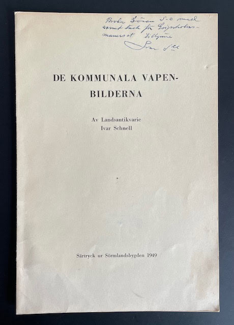 Ivar. Schnell : De kommunala vapenbilderna.