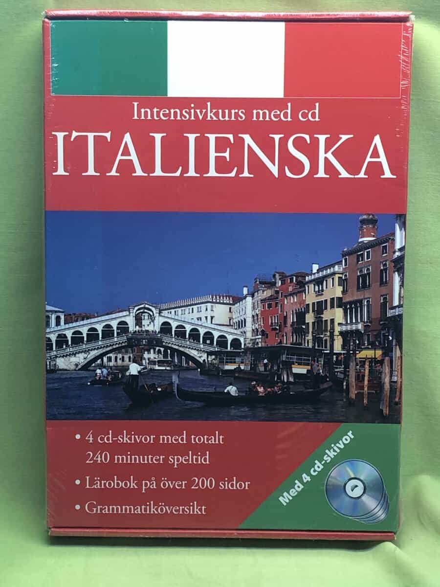 J. Antony Peck : Italienska Intensiv kurs med cd (4 st)
