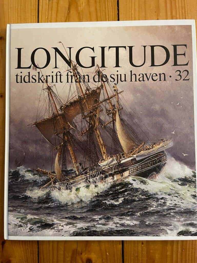J-E Carlstedt : Longitude - tidskrift från de sju haven. Nr 32