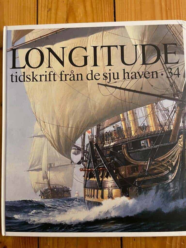 J-E Carlstedt : Longitude - tidskrift från de sju haven. Nr 34