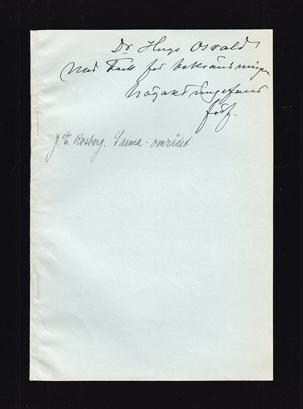 J. E. Rosberg : Saima-området