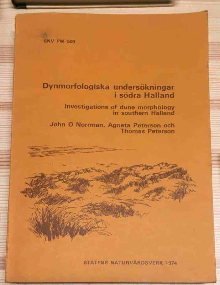 J O m fl Norrman : Dynmorfologiska undersökningar i södra Halland