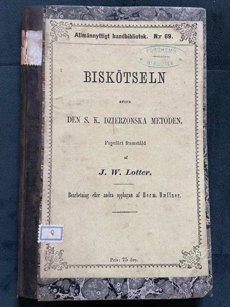 J. W. Lotter : Biskötseln efrer den s. k. Dzierzonska metoden
