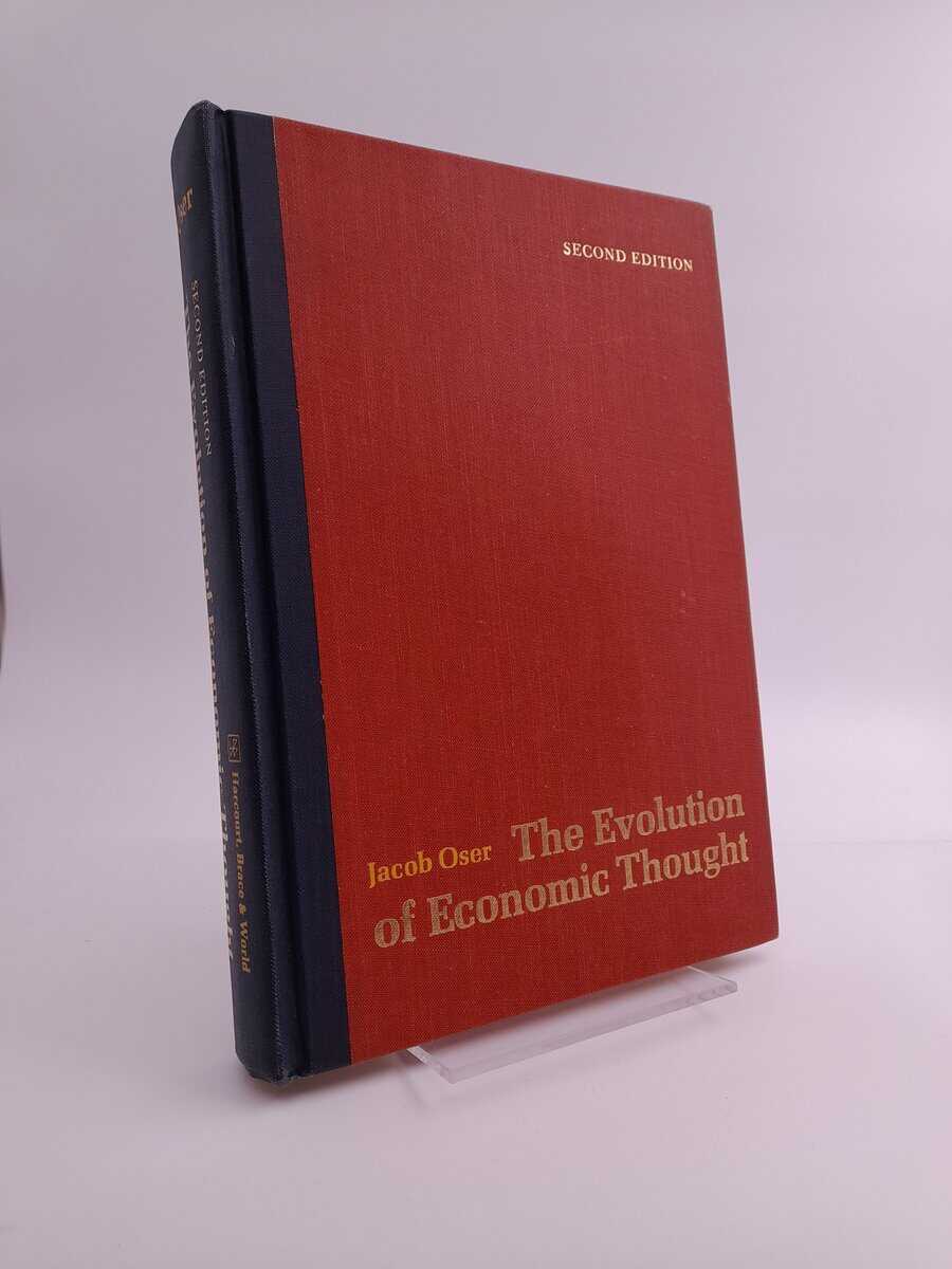 Jacob Oser : The evolution of economic thought