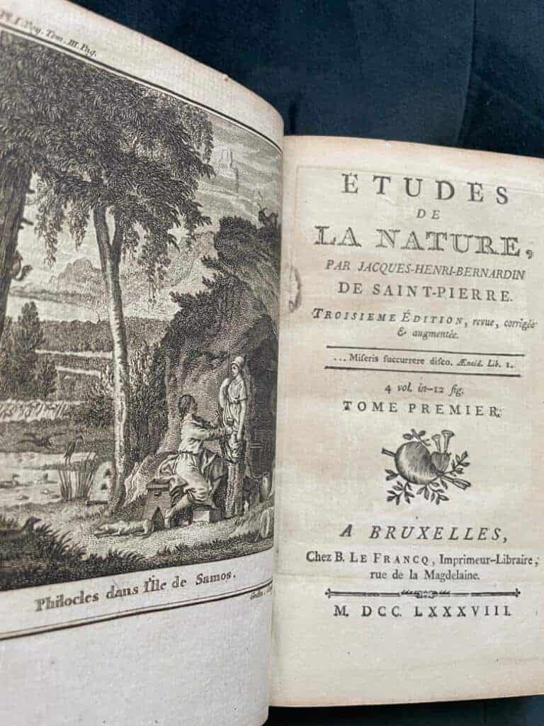 Jacques-Henri Bernardin de Saint Pierre : Etudes de la nature I-IV