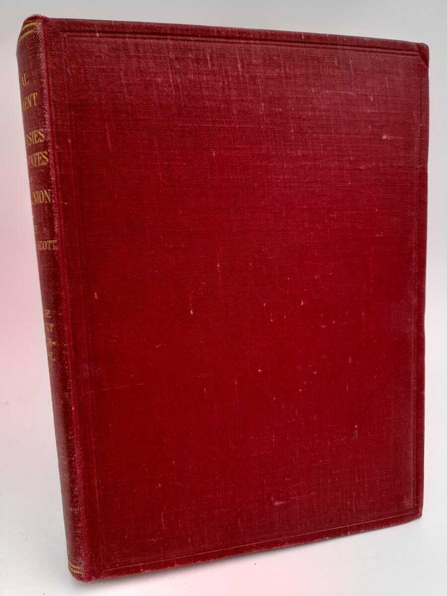 James Brown Scott : Judicial settlement of controversies between states of the American Union