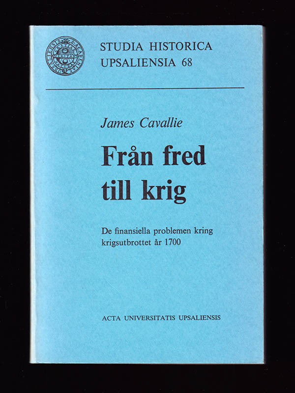 James Cavallie : Från fred till krig