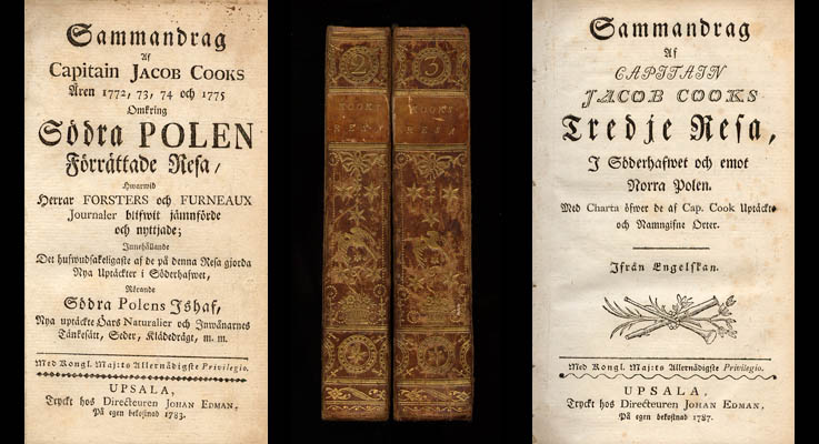 James Cook : Sammandrag af Capitain Jacob Cooks Åren 1772, 73, 74 och 1775