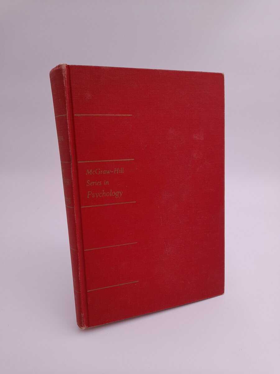 James Deese : The psychology of learning