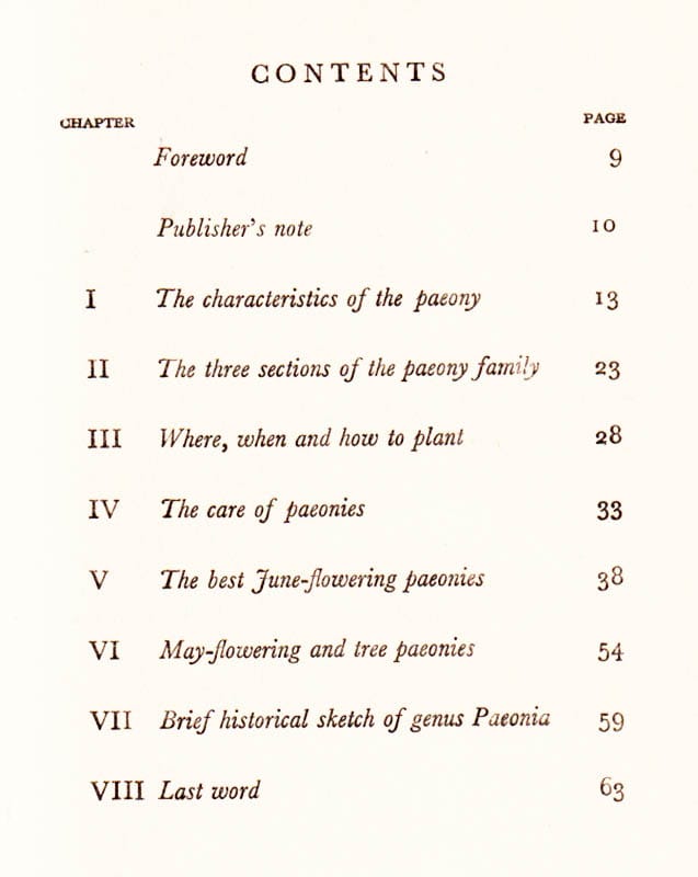 James Kelway : Garden Paeonies (pioner)