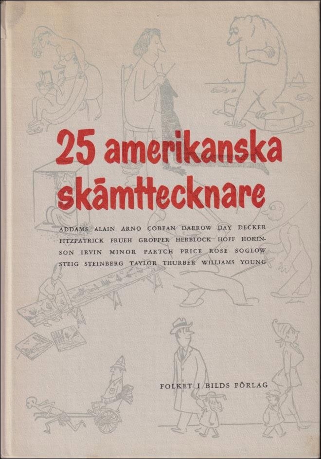 James Rössel : 25 amerikanska skämttecknare