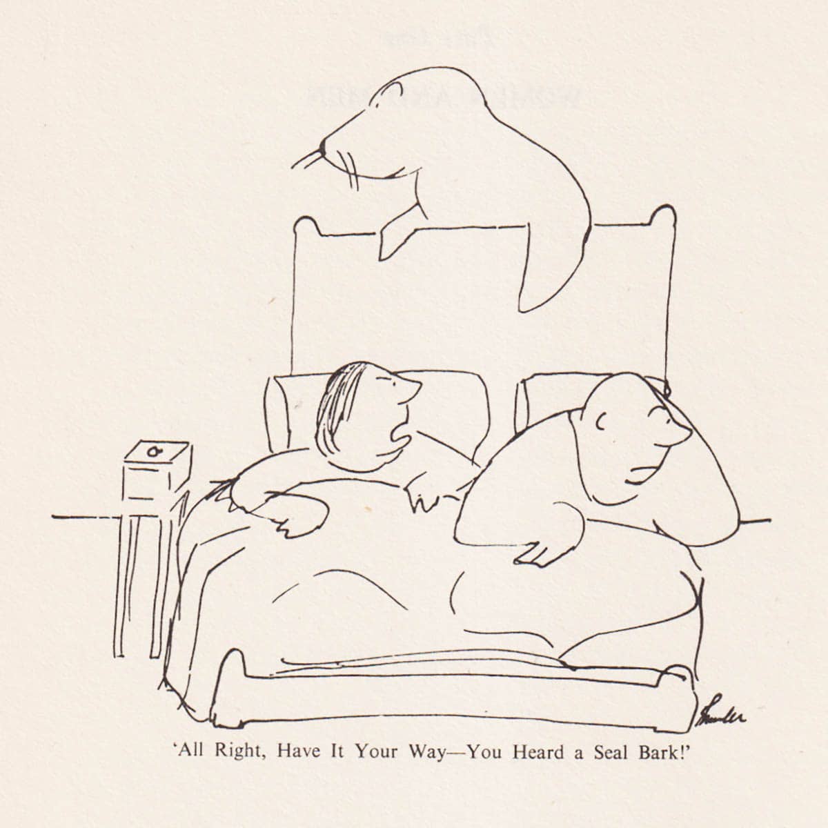 James Thurber : The Seal in the Bedroom and Other Predicaments. With an 'author's memoir' and intrduction by Dorothy Parker