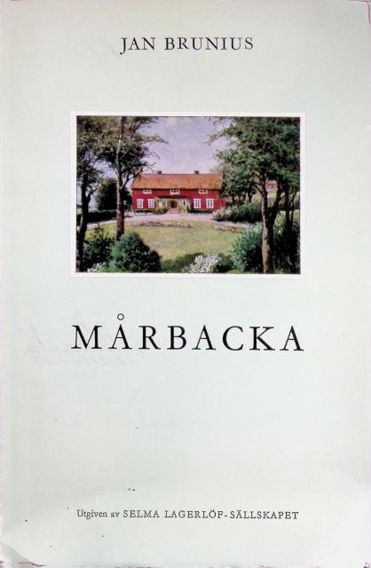 JAN BRUNIUS : Mårbacka
