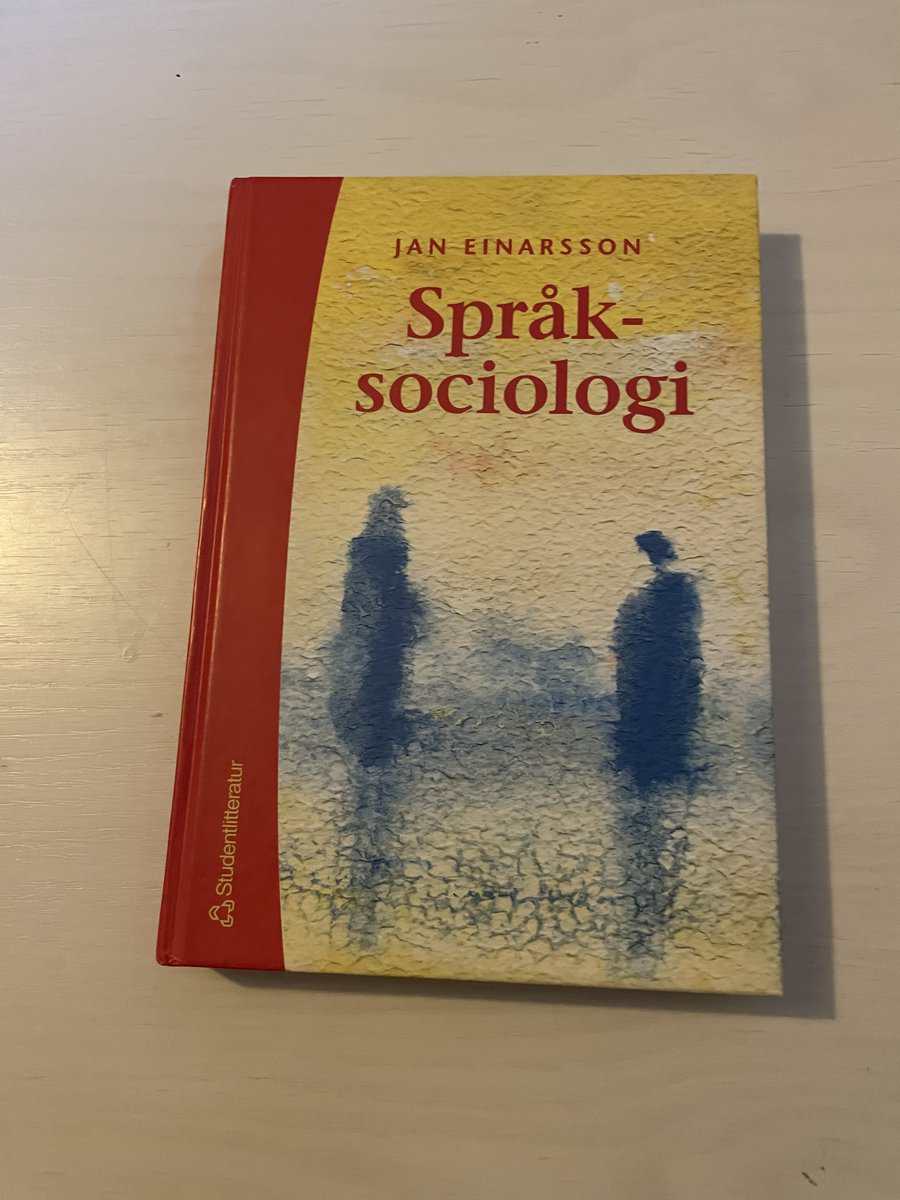 Jan Einarsson : Språksociologi