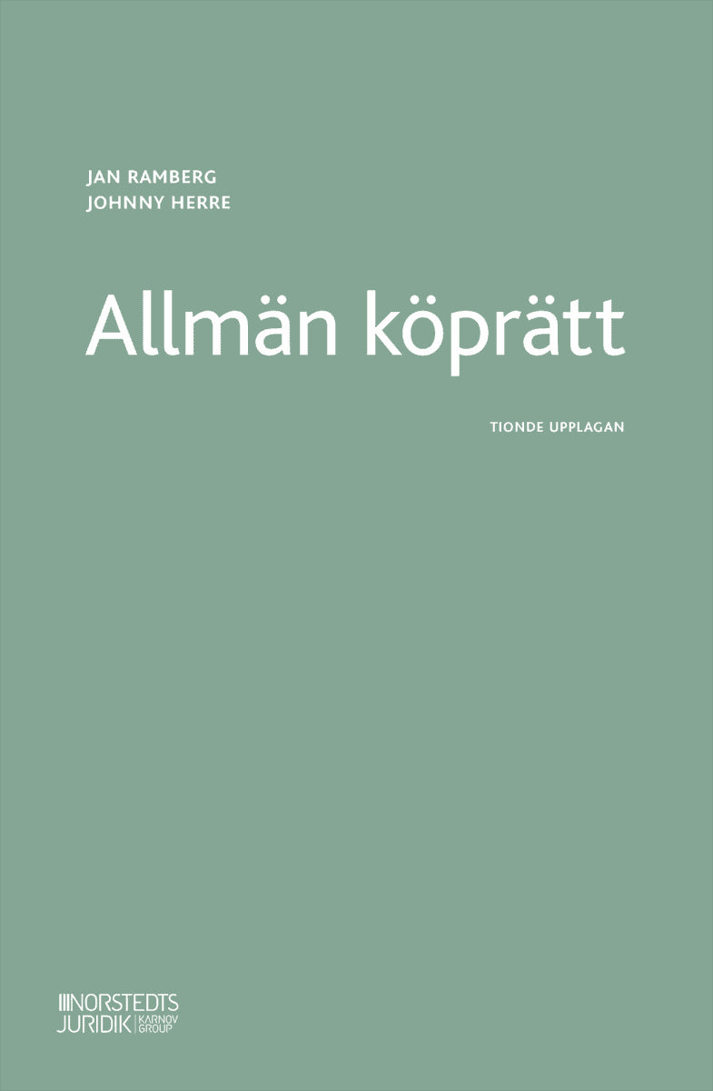 Ramberg, Jan ; Herre, Johnny : Allmän köprätt