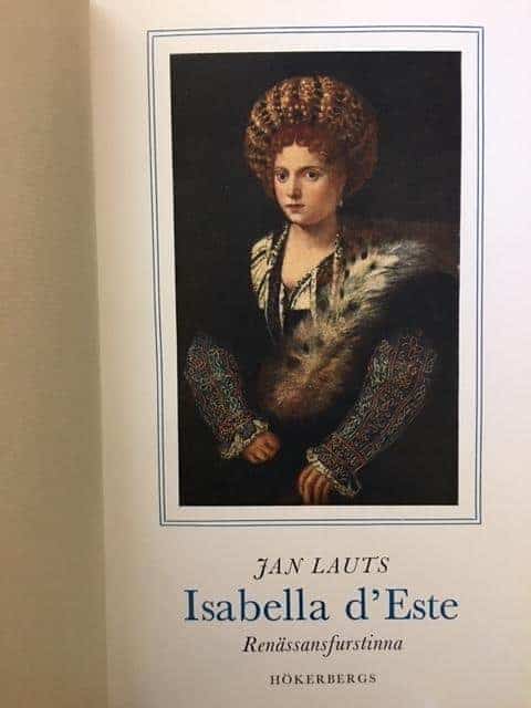 Jan Lautz : Isabella d'Este. Renässansfurstinna