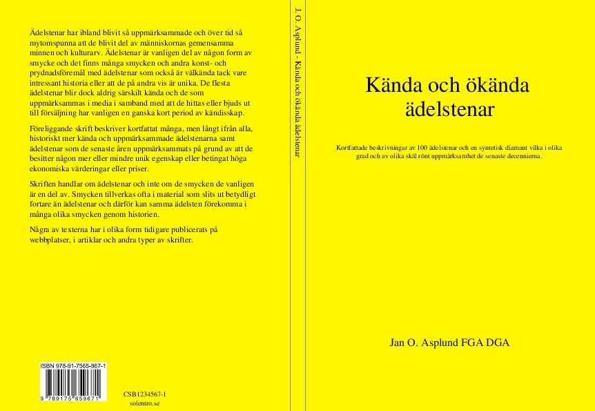Jan O. Asplund : Kända och ökända ädelstenar