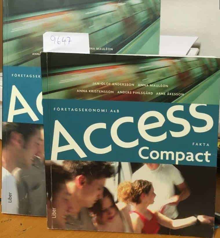 Jan-Olof Andersson ; Anna Kristensson ; Anna Mauléon ; Anders Pihlsgård ; Arne Åkesson : Access Compact Fakta + Uppgifter (2 böcker)