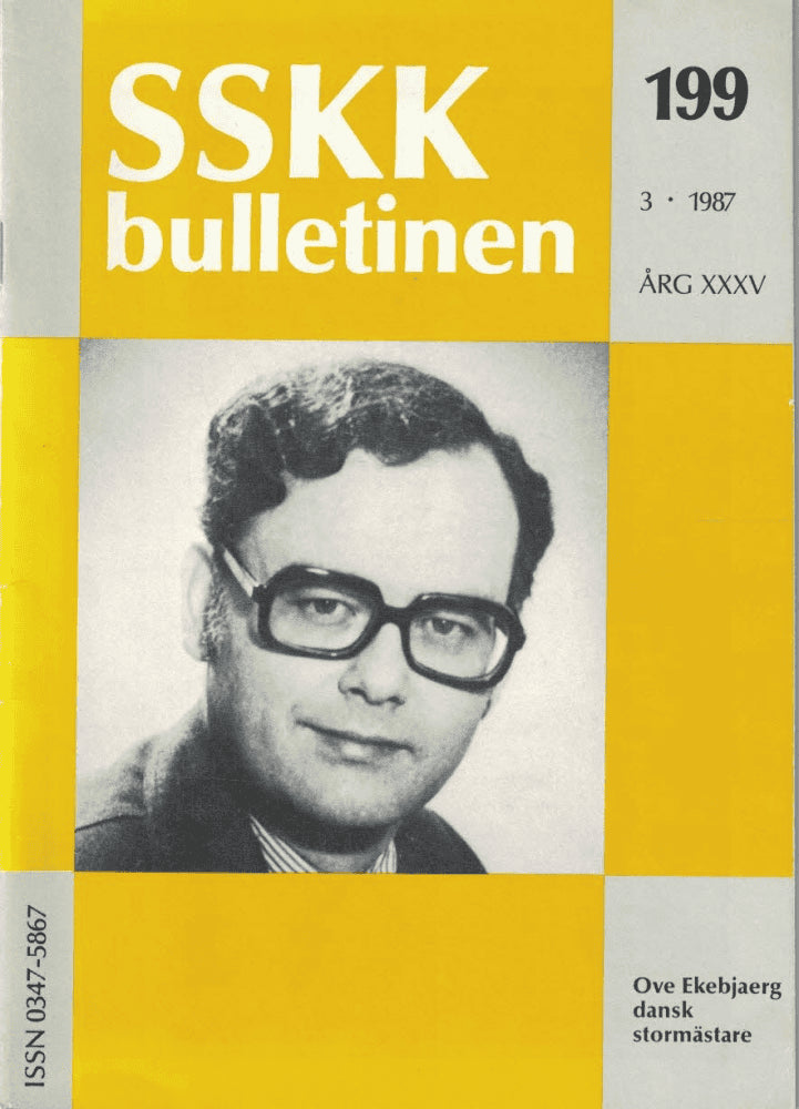 Jan-Olof Forsberg : SSKK-bulletinen 199 - 3/1987