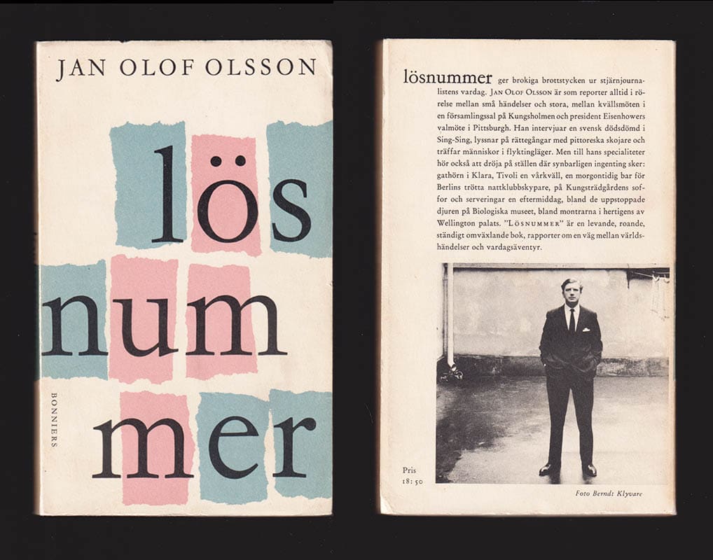 Jan Olof 'Jolo' Olsson : Lösnummer