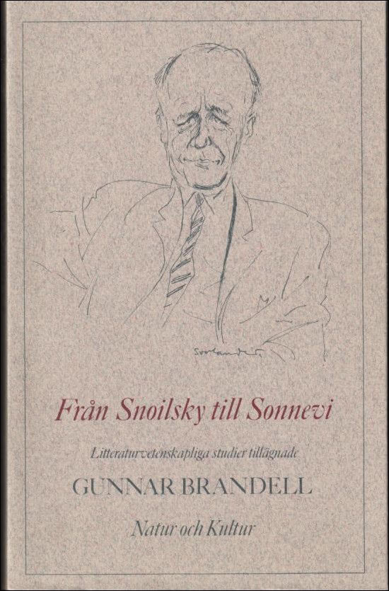 Jan Stenkvist : Från Snoilsky till Sonnevi