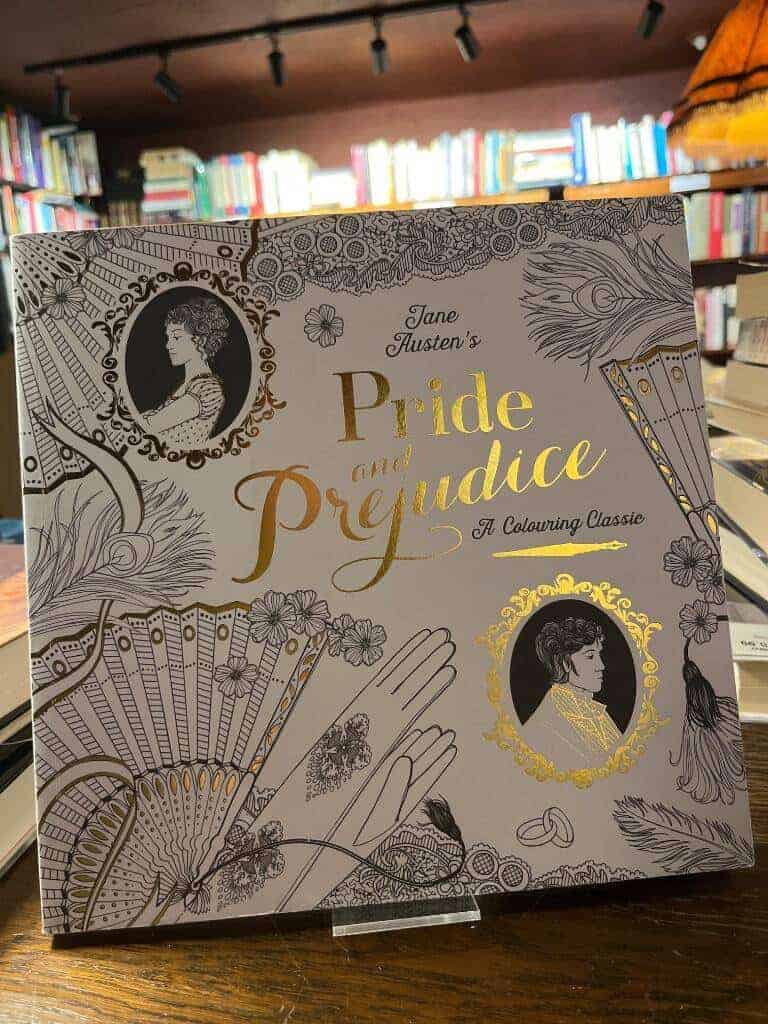 Jane Austen : Jane Austen’s Pride and Prejudice a colouring classic