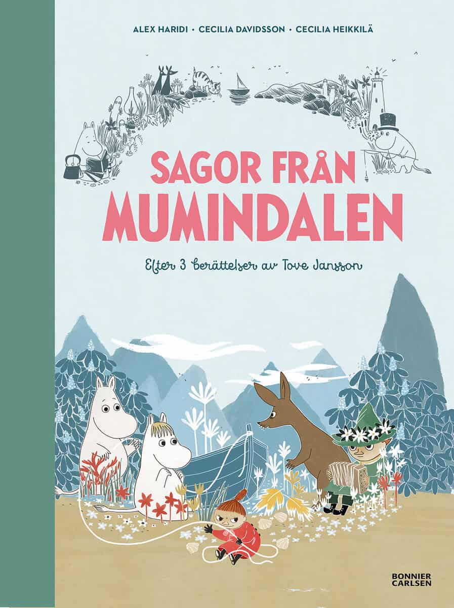 Jansson, Tove; Haridi, Alex; Davidsson, Cecilia : Sagor från Mumindalen. Vägen till Mumindalen ; Mumintrollen och den magiska hatten ; Mumintrollen på hattifnattarnas ö