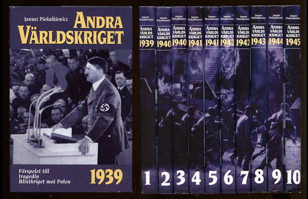Janusz Piekalkiewicz : Andra världskriget. Del 1-10 (komplett)