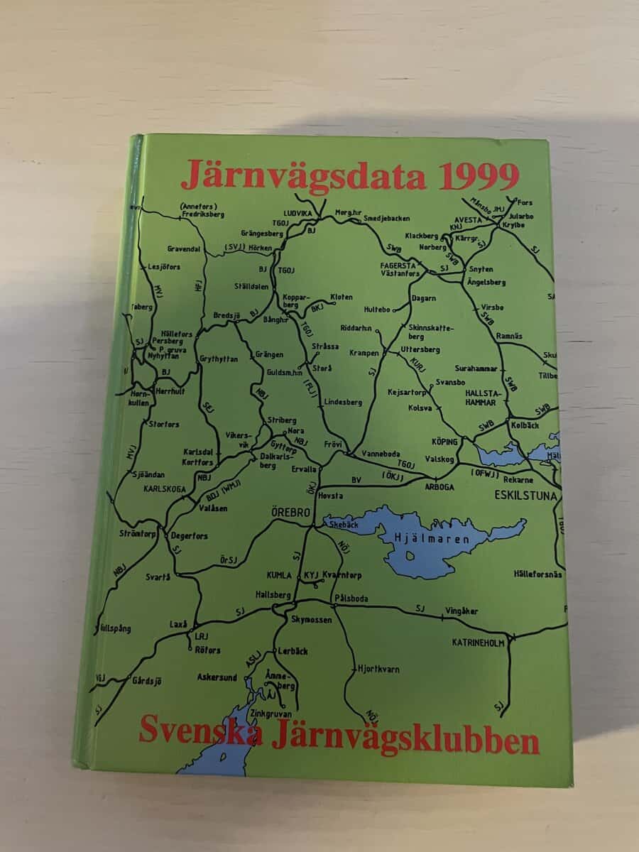 Järnvägsdata 1999