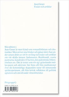 Jean Genet : Essäer och artiklar