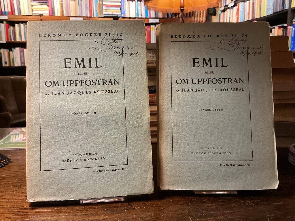 Jean Jacques Rousseau : Emil eller om uppfostran