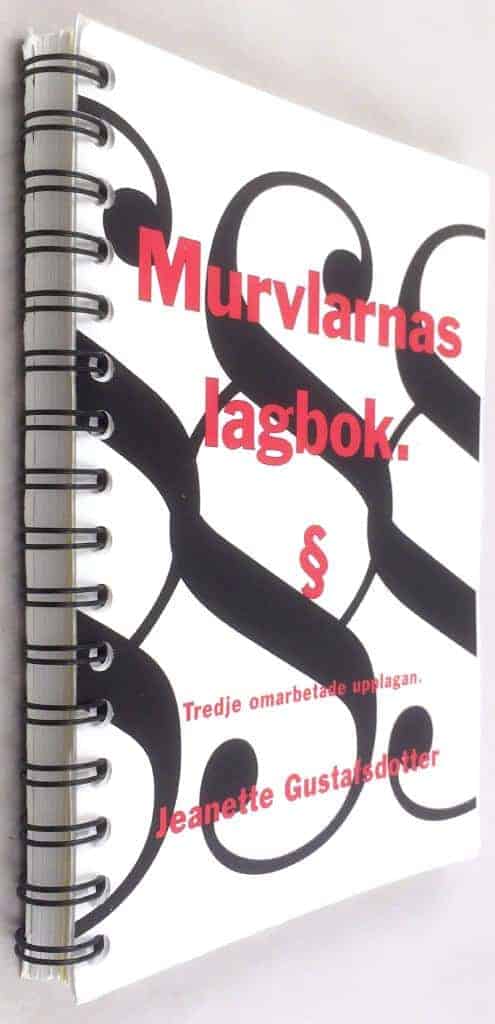 Jeanette Gustafsdotter : Murvlarnas lagbok