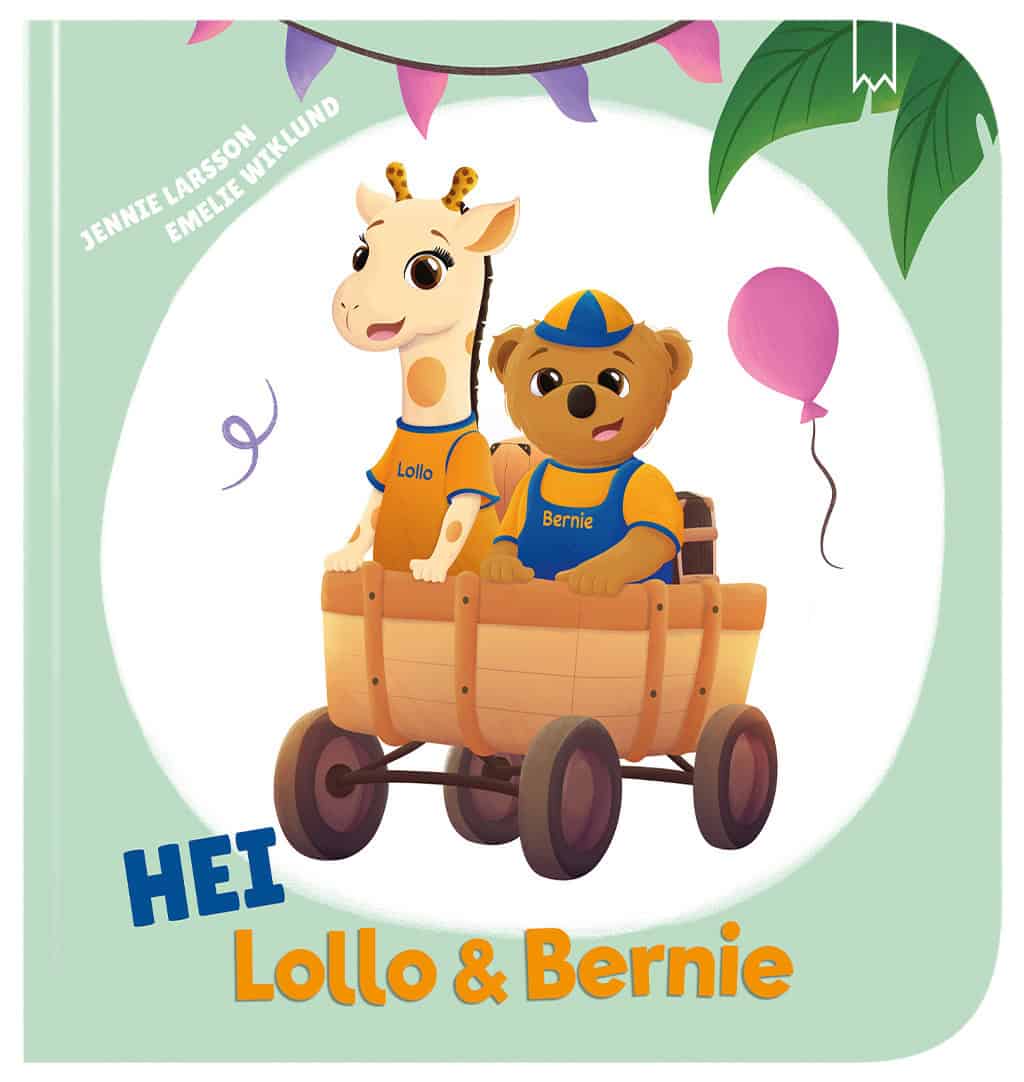 Jennie Larsson : Hei Lollo och Bernie (norska)