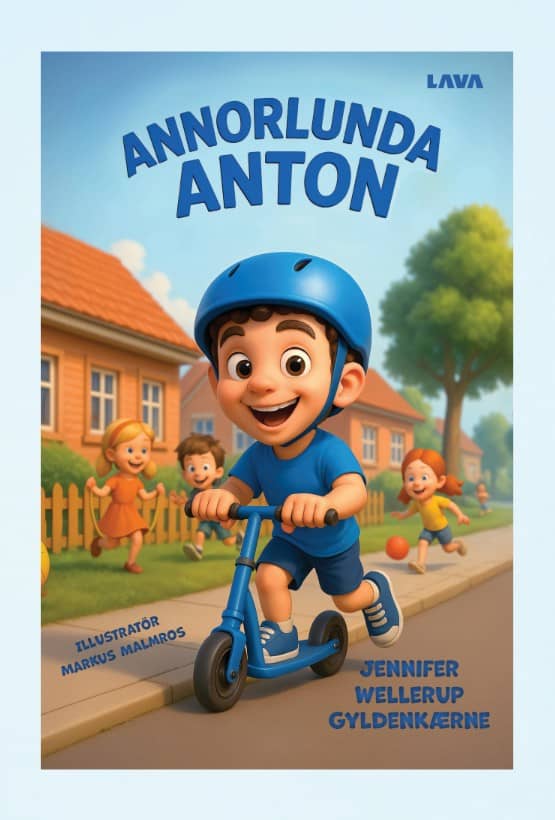 Jennifer Wellerup Gyldenkærne : Annorlunda Anton