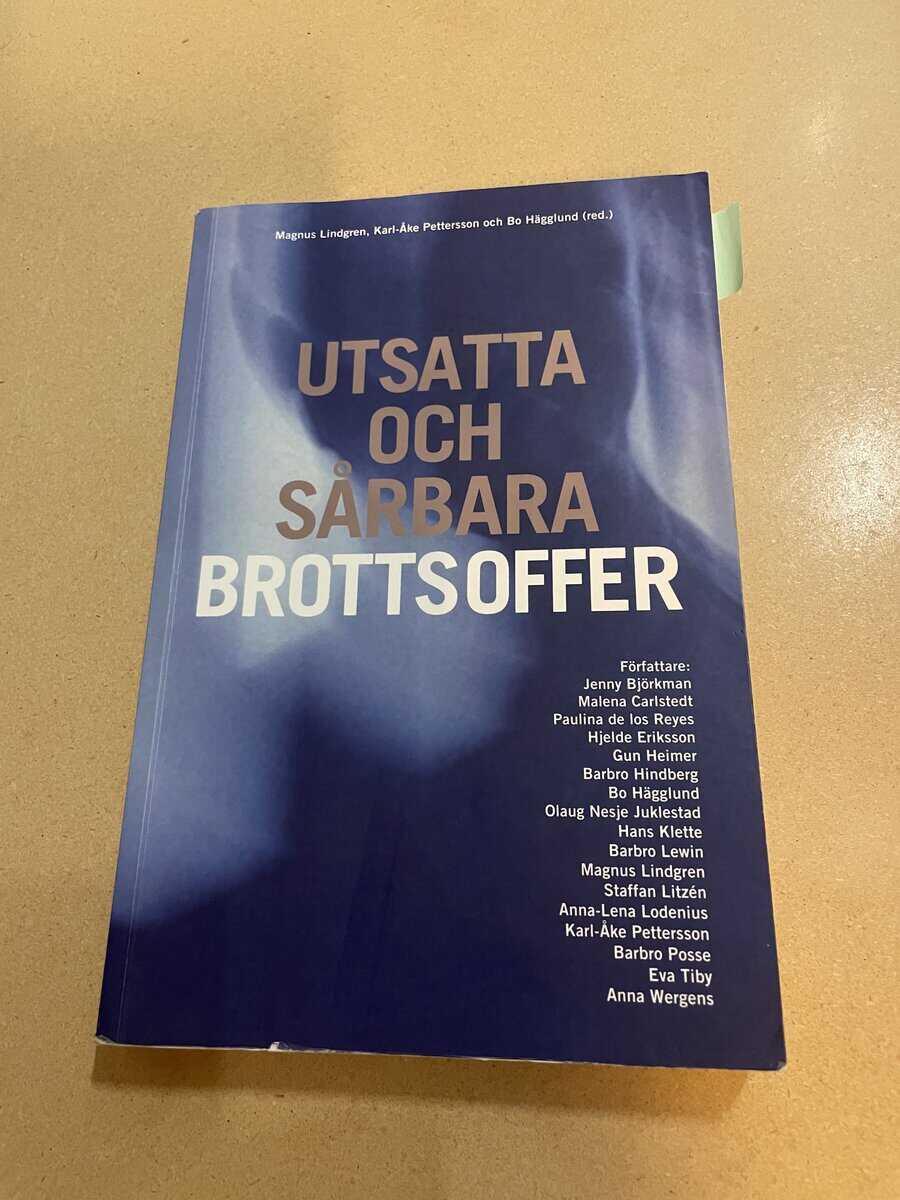 Jenny Björkman : Utsatta och sårbara brottsoffer