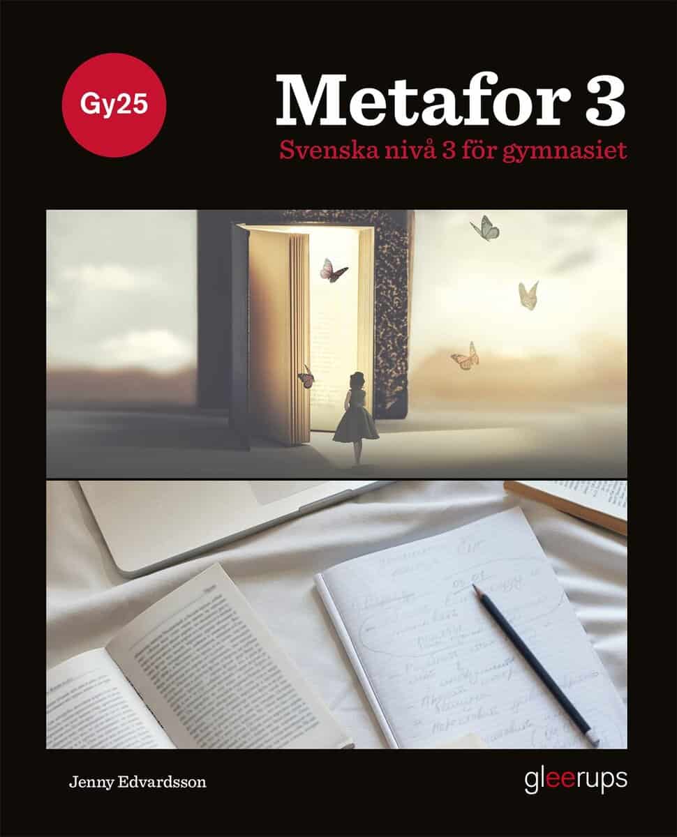 Jenny Edvardsson : Metafor svenska 3, bok, Gy25