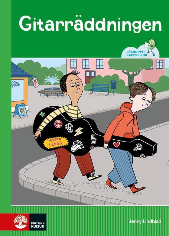 Jenny Lindblad : Läshoppet Kapitelbok - Gitarräddningen