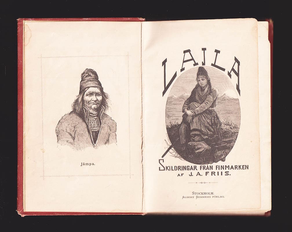 Jens Andreas Friis : Lajla, eller skildringar från Finmarken. Bemyndigad öfversättning