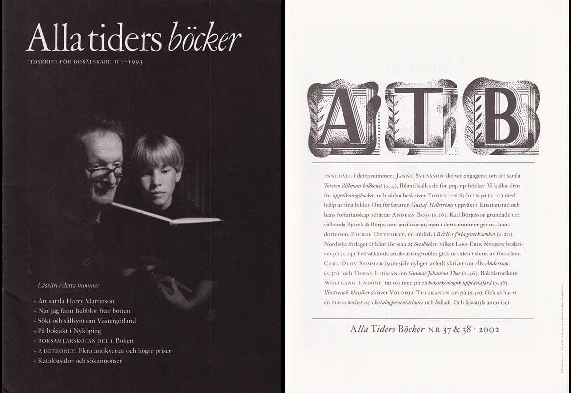 Jerker Persson : Alla tiders böcker