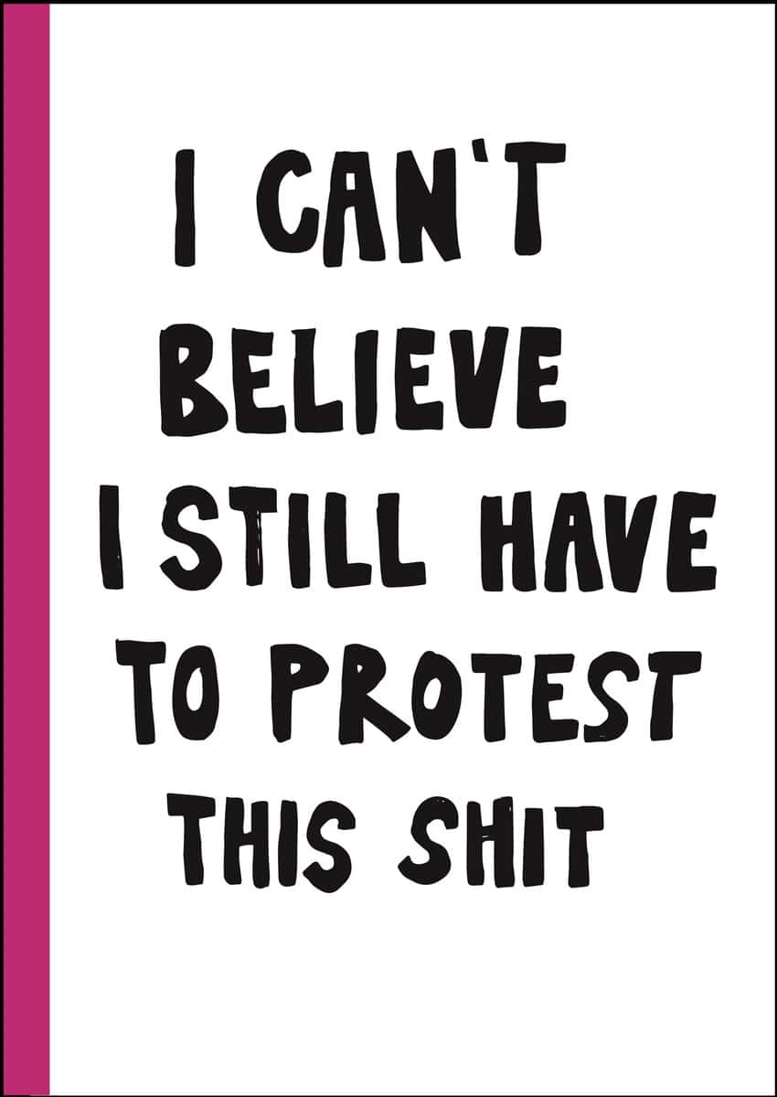 Jessica Hallbäck : I can't believe I still have to protest this shit