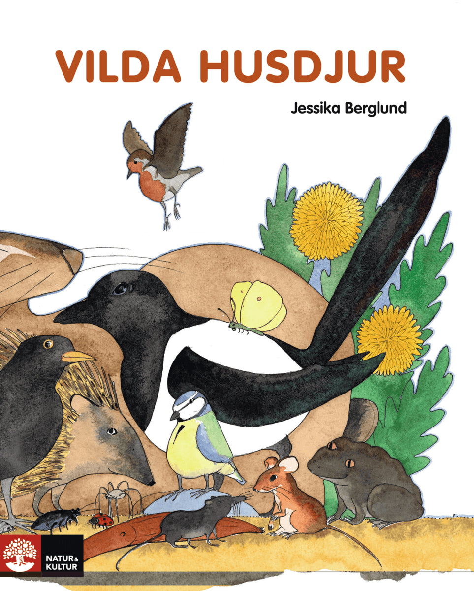 Jessika Berglund : Vilda husdjur faktabok