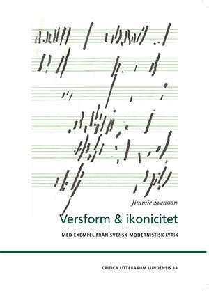 Jimmie Svensson : Versform & ikonicitet