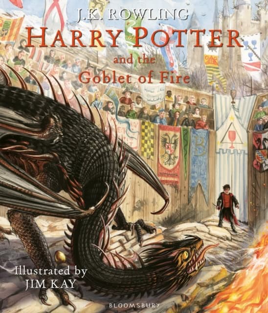 J.k. Rowling : Harry Potter and the Goblet of Fire - Illustrated Edition