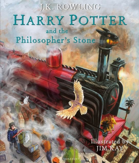 J.K. Rowling : Harry Potter and the Philosophers Stone Illustrated Edition