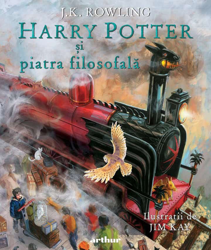 J.K. Rowling : Harry Potter si piatra filosofala. Ediția ilustrată