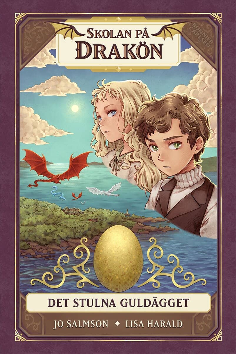 Jo Salmson : Skolan på Drakön. Det stulna guldägget